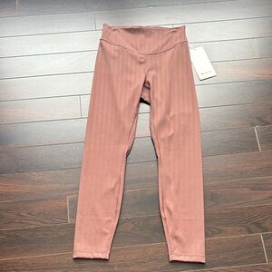 lululemon athletica Wunder Under high rise leggings- color is dark oxide- size 6
